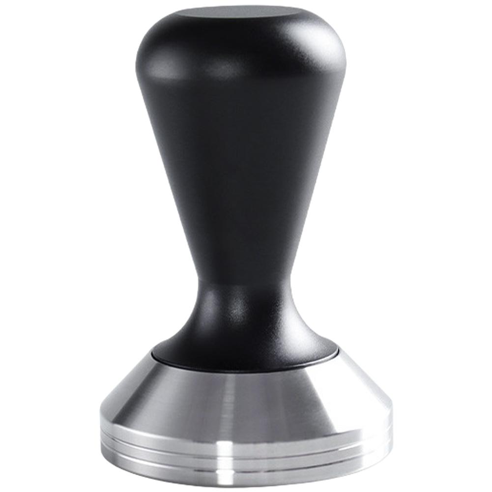 Professional coffee tamper with resistant 304 stainless steel base and non slip frosted alloy handle 51mm 53mm 58mm