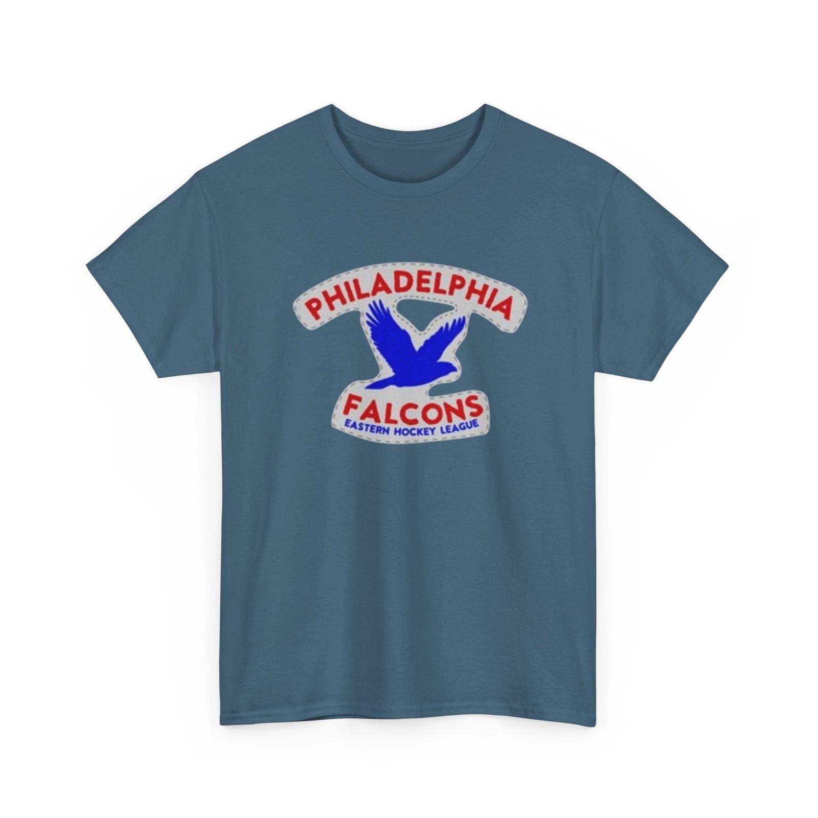 Несуществующая хоккейная команда Philadelphia Falcons Печатная футболка Винтажный спорт 2XL