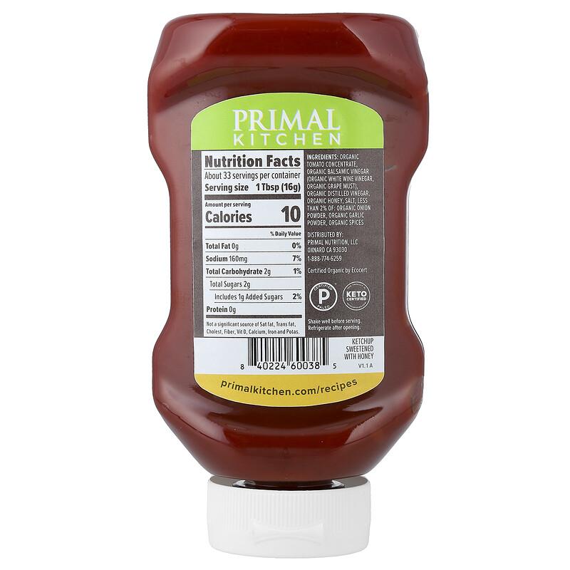 A Tad Sweet™ Ketchup, Sweetened with Honey, 1 Lb 2.5 Oz (524 G)