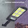 Solar Powered Motion Sensor Light Outdoor Waterproof Courtyard Light Security Light with Remote