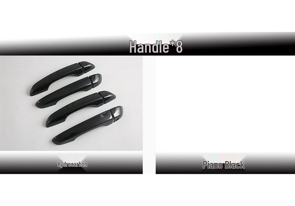 26 Chang'an Eado 4th Gen Yidong Rearview Mirror and Front Door Handle Protection Stickers