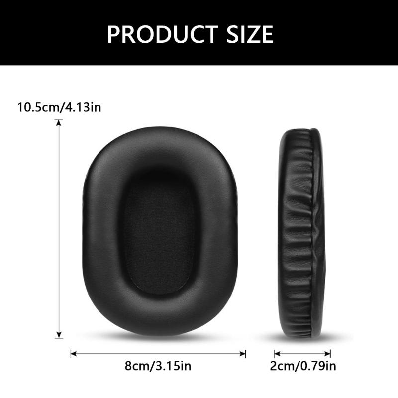 Replacement Protein Leather Earpads Ear Pad for TX301 Headphones Ear Cushions Earmuffs Ear Cover