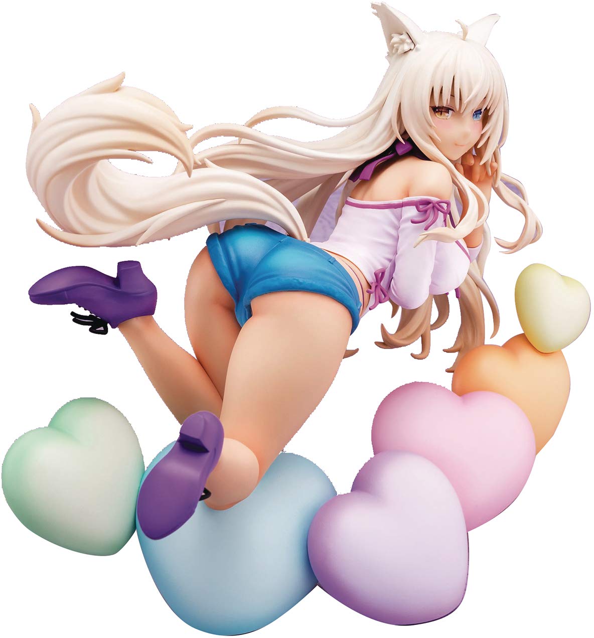 

Иллюстрация кокоса от Sayori с эластичным денимом Nekopara