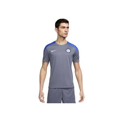 Inter Milan Dri-FIT Strike Round Neck Slim Fit Moisture-Wicking Lightweight Comfortable Short Sleeve Football Shirt Men Tops Blue Gray FN9817-491