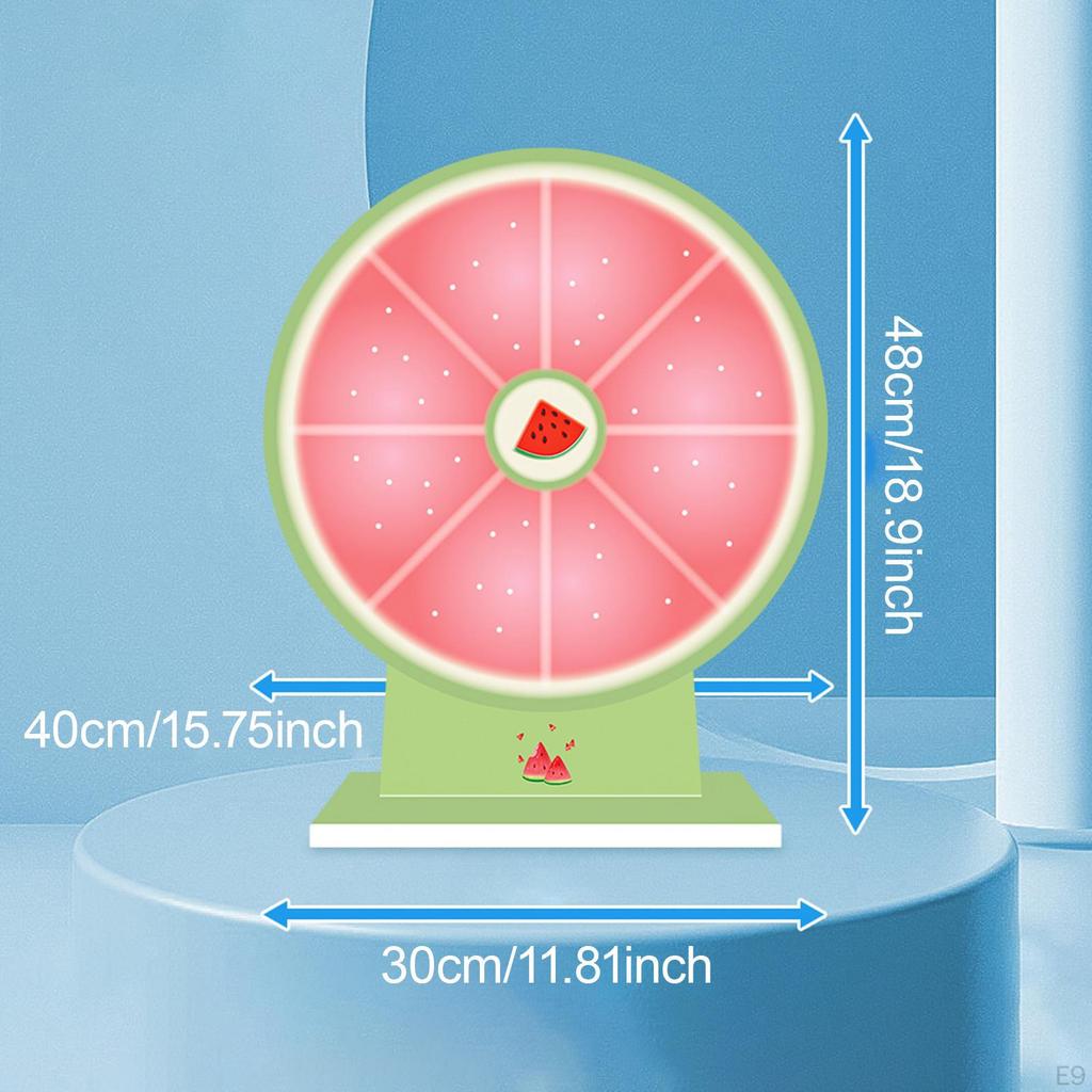 Prize Wheel for Games, Turntable Fun Activities