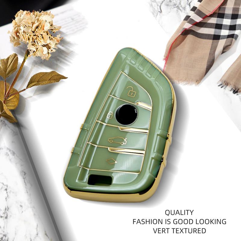 Luxurious Remote Car Key Case Cover For BMW X1 X3 X4 X5 F15 X6 F16 G30 1/3/5/7 Series G11 F48 F39 520 525 F20 G20 118I 218I