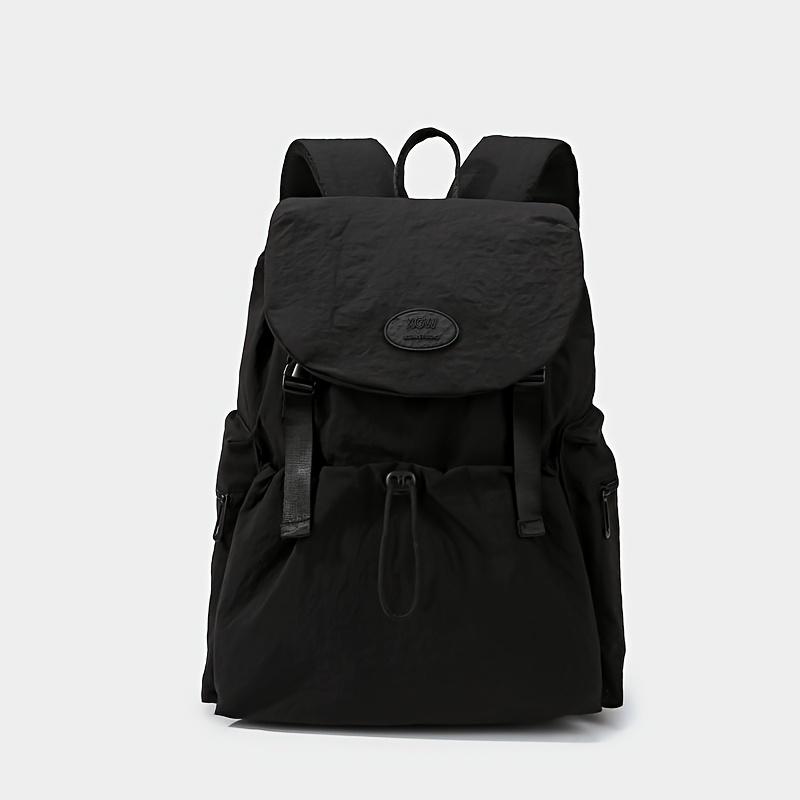 Women's Backpack, Adjustable Shoulder Straps Drawstring Closure, Hiking Backpack for Everyday Commute Bookbag, Practical Pockets