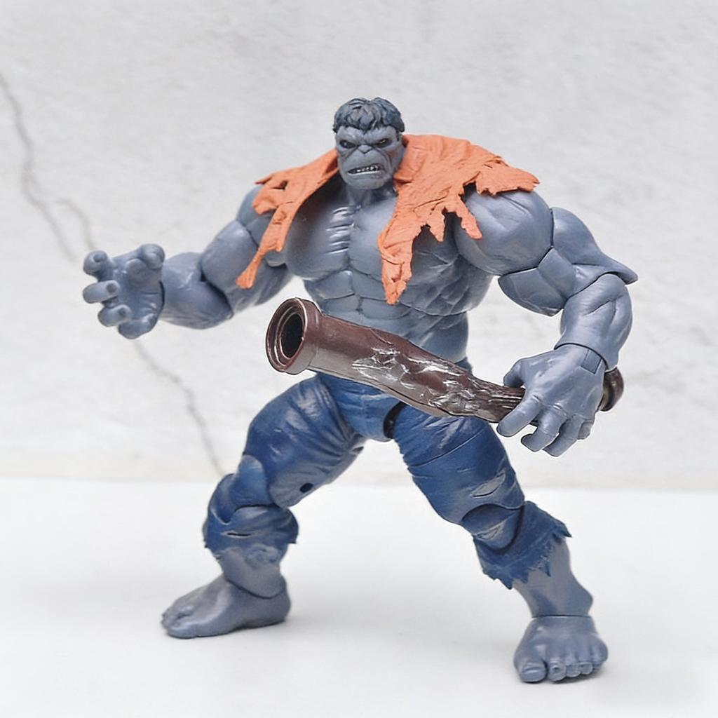 Avengers Retro Series Red Hulk Limbs Joint Movable Action Figure Statue Collectible Model Toys Surprise Souvenir Gift