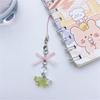 Bowknot Phone Charm Strap Keychain Keyring Lanyard String Flower Phone Chain