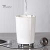 Bathroom Tumbler 300ml Toothbrush Cup Large Capacity Electroplating Thickened Letter Toothpaste Pattern Wide Caliber Household Holder for Home