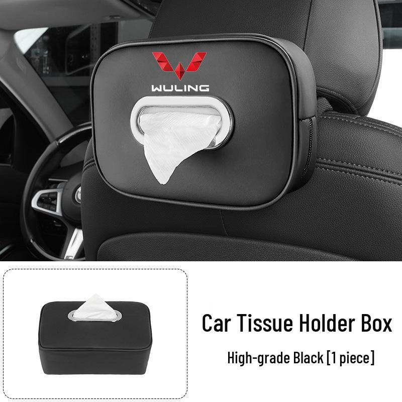 Wuling Hongguang MINI EV S1/S3 & Kaijie PLUS Xingchen Car Interior Pull-Out Tissue Box
