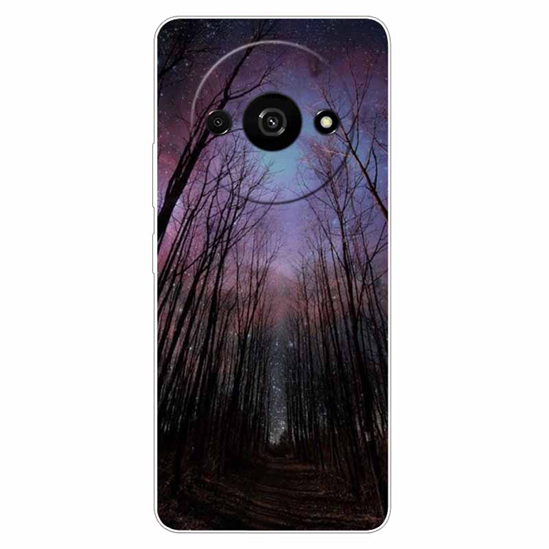 Clear Silicone Cover For Xiaomi Poco C61 Case Owl Lion TPU Printed Cover for Xiaomi Poco C61 C 61 Cases Luxury PocoC61 Phone Bag
