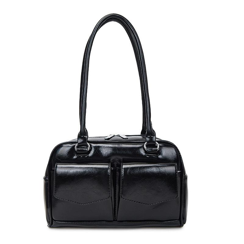 Small-scale Underarm Bag, Stylish and Retro Tote Bag, Large Capacity Commuter Bag