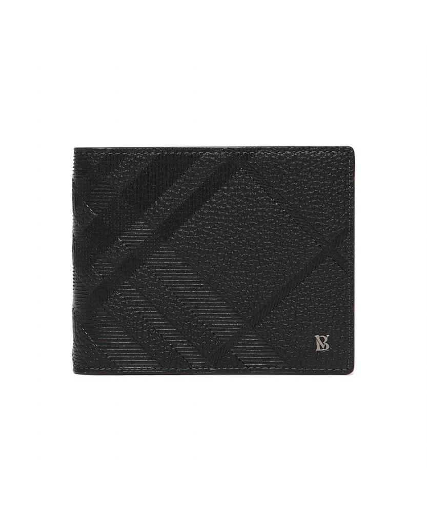Benovero Matthae Check Wallet Black_Bmf1Acp2251K1