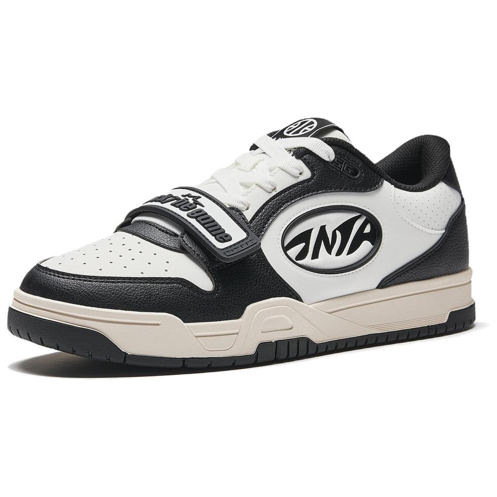Anta STG Panda Basketball Culture Comfortable Fashion Supportive Non-Slip Wear-Resistant Height Increasing Low-Top Sneakers Men sneakers 912531801S-3