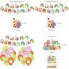 Squishmallows Bursdagsfest Utstyrsett Med Kaketopp Ballonger Og Banner Ideelt For Barn