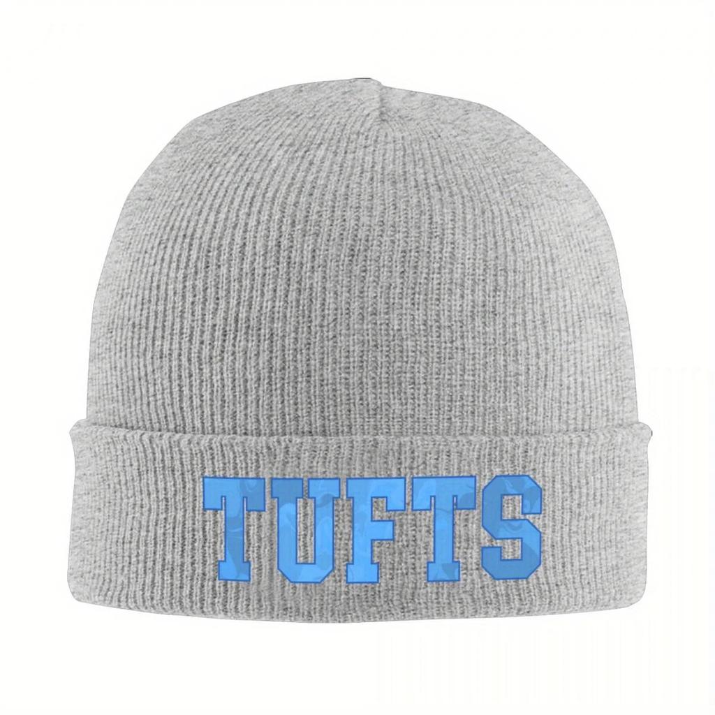 New Tufts  Tie Dye College Font Warm Knitted Cap Hip Hop Bonnet Hat Autumn Winter Outdoor Beanies Hats For Unisex Adult
