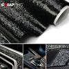 Folie fibră de carbon PET Vinil Tuning auto Film negru caroserie mașină Motocicletă Autocolante Impermeabil Fibră de carbon Interior Accesorii auto