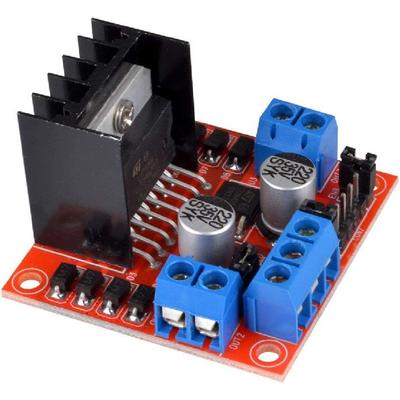 HiLetgo 4pcs L298N Motor Driver Controller Board Module Stepper Motor DC Dual H-Bridge for Arduino Smart Car Power UNO MEGA R3 Mega2560