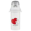Skater Children's Water Bottle, 480ml, Direct Drinking, Plastic, One-Touch Operation, Dishwasher Safe, Made In Japan, Disney Baymax 25, Boys and Girls