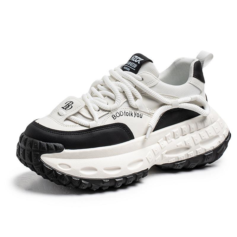 

Sneakers men s new spring and summer mesh breathable travel leisure platform dad shoes men s height-increasing running men s shoes 39
