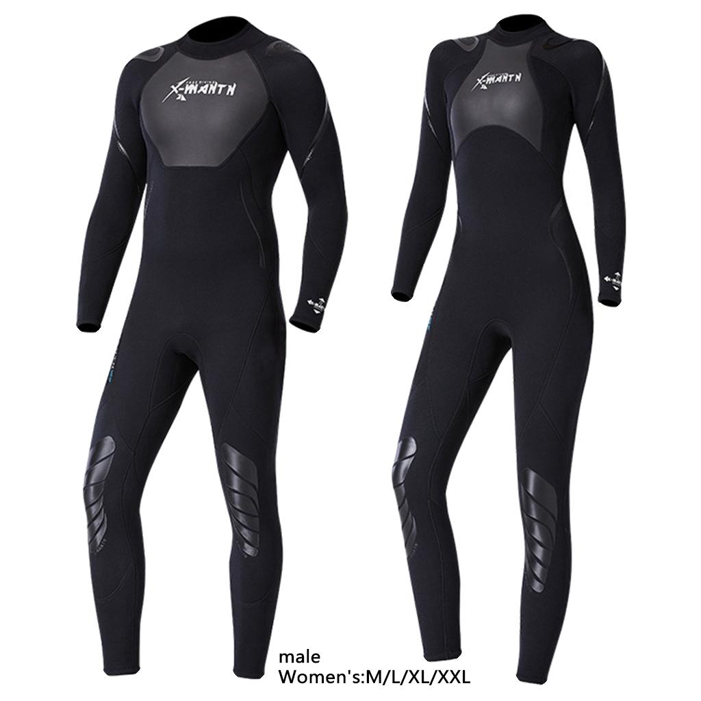 Neoprene 1.5mm Full Wetsuit Keep Warm Protection for Cold Water Kayaking