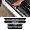 4Pcs Car Scuff Plate Door Threshold Sill Stickers For Chrysler 300c 300 Pacifica 200 Sebring PT Cruiser Car Styling Logo