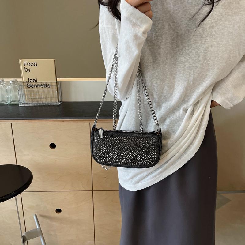 

Сумки через плечо с цепочкой из денима, дизайнерские универсальные женские маленькие сумки через плечо, модные новые роскошные сумки высокого качества