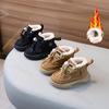 Childrens Snow Boots  Winter High-top Kids Sneaker Comfortable Warm Girl Boys Ankle Boot Warm Cold Proof Outdoor Cotton Shoe