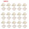 50Pcs Bumper License Plate Nut Bracket Clip 1/4" (#14) Screw Grommet Fit for GM Chevrolet Auveco 3907444 A8435 A11719 4755299