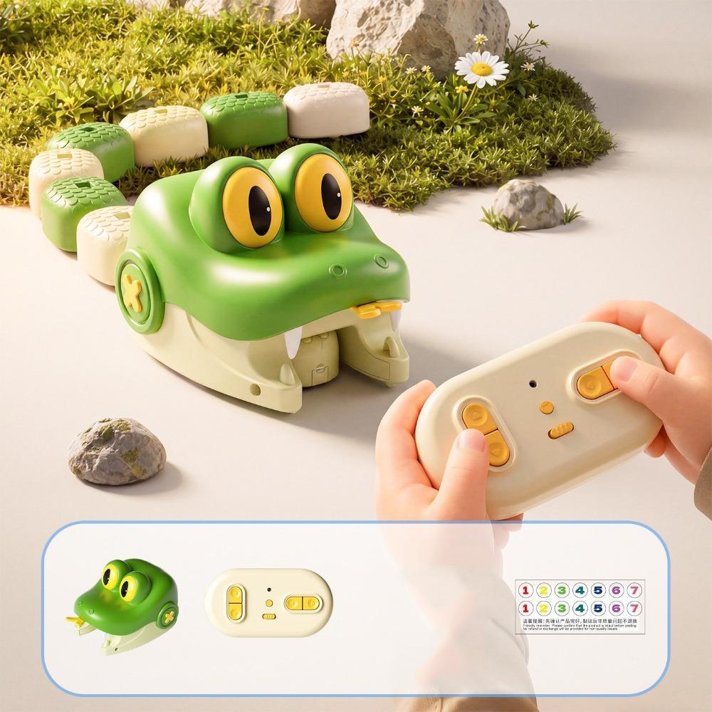 Magnetic Remote Control Car Rechargeable Magnetic RC Car Gluttonous Snake Car Toy Battle Car Toy