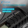 M.2 2280 SSD Heatsink Hollow Heat Cooler Radiator NVME NGFF Aluminum Alloy with Thermal Silicone Pad for PS5 Game Console