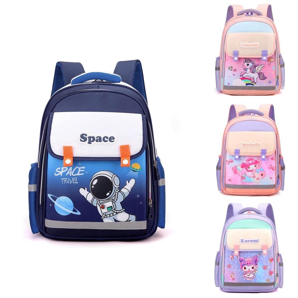 Kids Adorable Cartoon Backpack For Boys And Girls In Grades One To Three School For