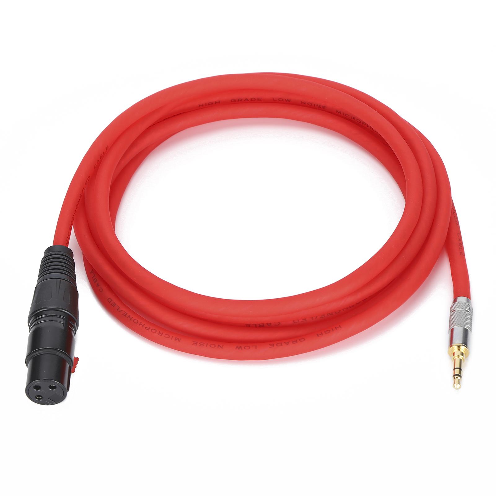 

JORINDO XLR Female to 3.5mm Microphone Cable XLR to 18 Inch Jack Balanced Signal Cable CordJD6017