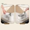 Kitchen Dish Soap Dispenser with Sponge Holder Anti-Slip Base Refillable Hand & Dish Soap Container Kit Hand Sanitizer Dispensing Box for Home Hotel