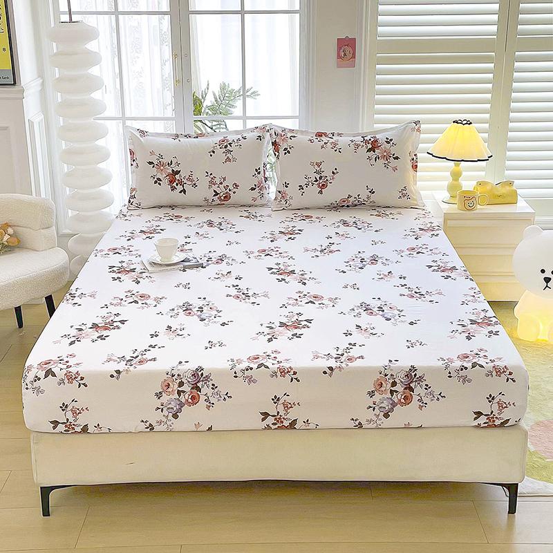 Spannbettlaken mit Gummizug Zebra Streifen Gedruckt Spannbettlaken Queen Size Bettlaken Sets Hohe Qualität Einzelne Laken für Bett