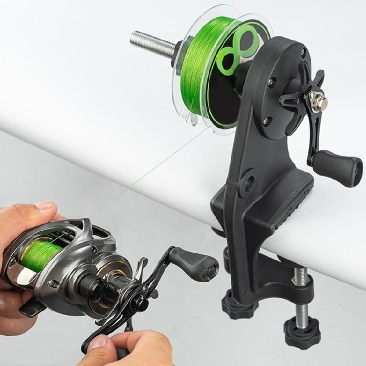 Fishing Line Winders Spoolers Winders Antirust Line Winders Rotating Baitcasting  Reels Spooling Station Systems Easy to Use
