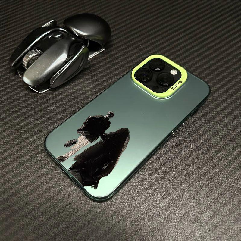 iPhone 15 Plus Silver Couple Art Hand-in-Hand Case with XSXR Warranty
