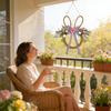 Easter Wreaths For Front Door Festive Spring Bunny Decoration Spring Wreath For Window Fireplace Wall Indoor Outdoor