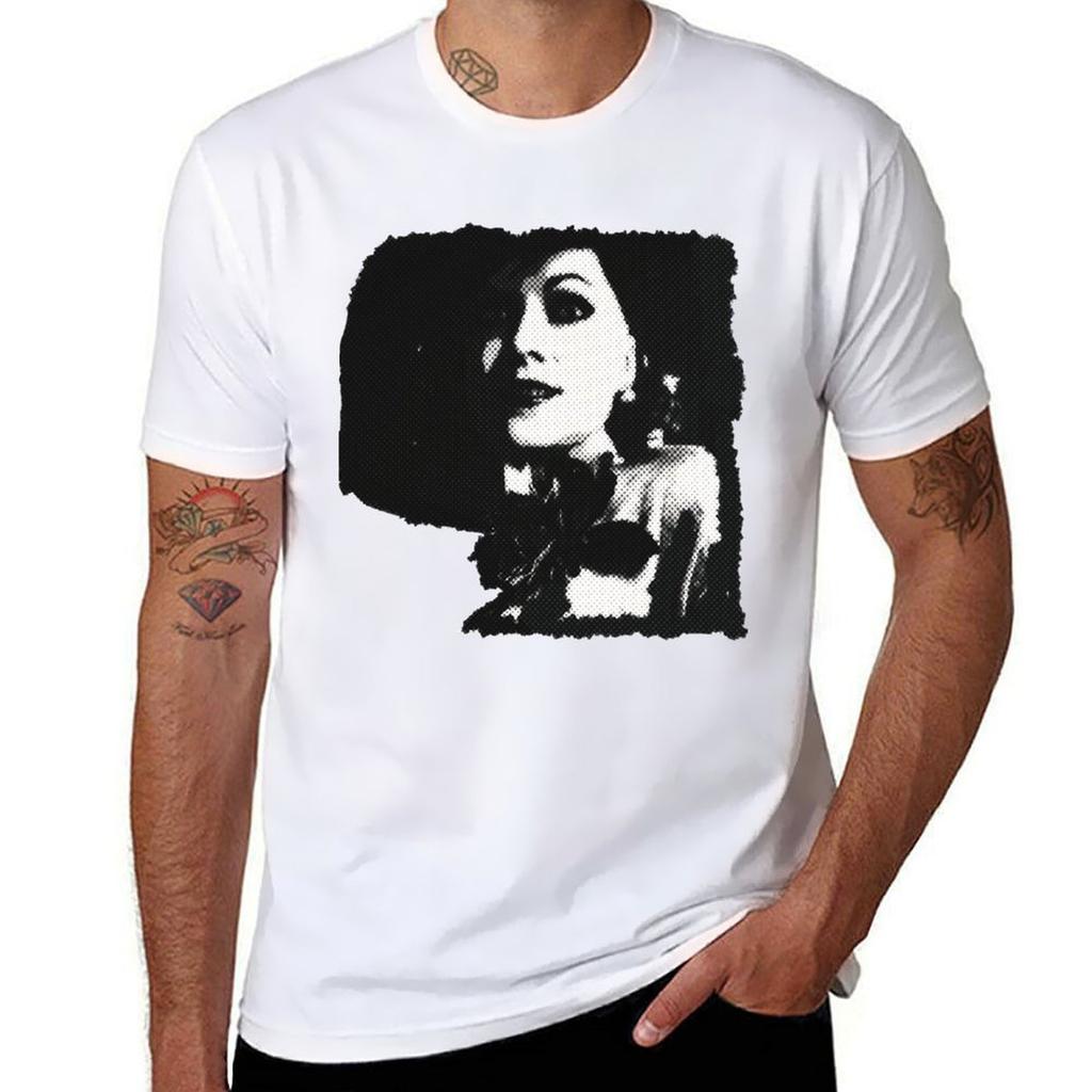 Funny Gifts For Lady Dimitrescu Retro Vintage TShirt Big Size Daily Wear TShirt