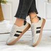 Soft Leather Version Retro Round Head Couple Comfortable Shoes Spring New Style Versatile Breathable Lightweight Sports Shoes