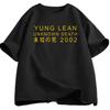 Summer Yung Lean Unknown Death 2002 Shirt Men Women Hiphop Short Sleeve Round Neck T-shirt Casual Loose High Quality Tops Summer