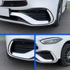 Front Bumper Spoiler Corner Protector Canard Diffuser Splitter For Mercedes Benz C-Class W206 AMG C200 C260 C43 Brabus 2022+