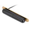 Alnico V Magnet Lippenstift-Röhren-Pickup E-Gitarren Single-Coil-Pickup für E-Gitarre (schwarz)
