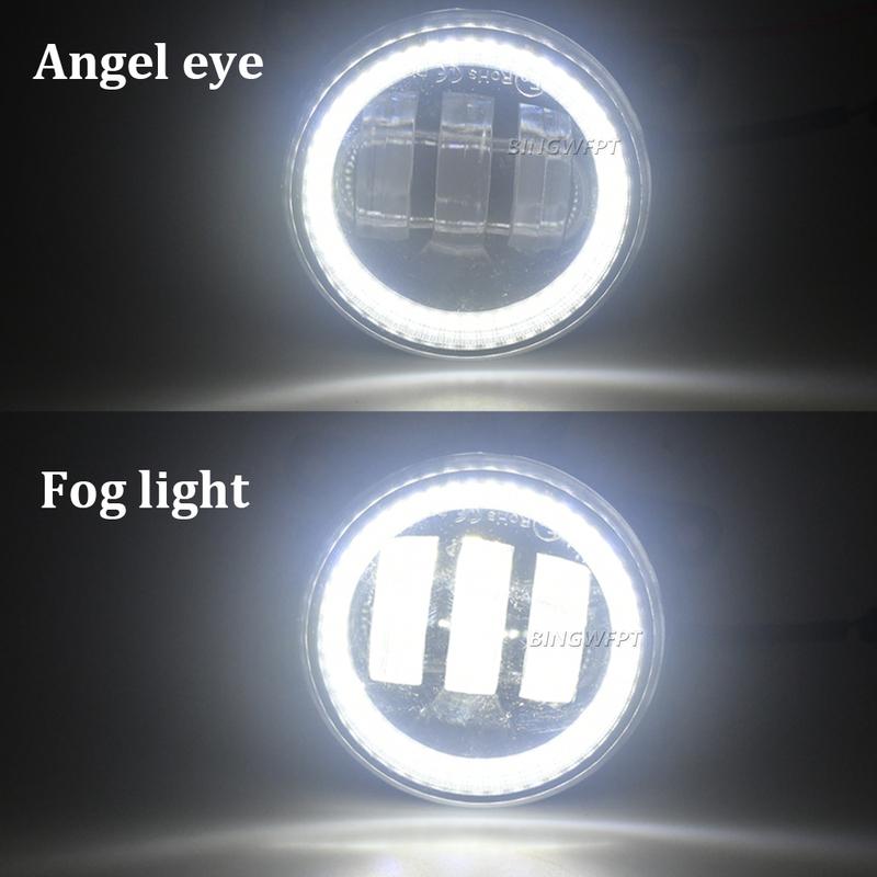 Angel Eye For Suzuki Vitara LY Grand Vitara Escudo 2015 2016 2017 2018 Fog Lamp Assembly Super Bright Fog Light