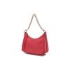Michael Kors Classic Solid Logo Chain Commuter Fashion Nylon Shoulder Bag Women Shoulder Bags Spanish-Wine 32H1LT9C1C-SANGRIA