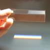 Portable Crystal Glass Triangular Prism Clear Triangular Rainbow Prisma Optical Refraction Prisma Photographic