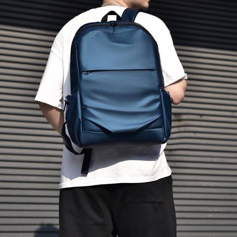 Schoolbag New Trend Simple Backpack Commuter Leisure Lightweight Large Capacity Student Class School Bag Lightweight Computer Bag