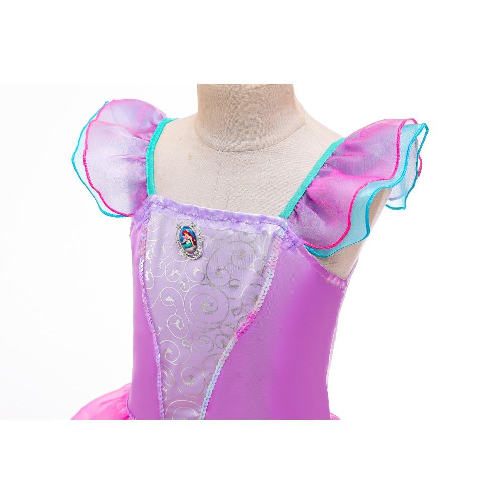 Mermaid Ariel Dress Girls Princess Dress Children's Role Playing Dress Fashionable Cute Beautiful Dress