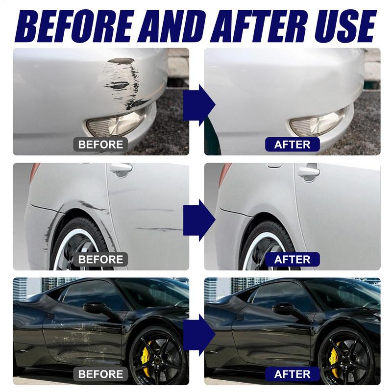 Car Scratch Repair Agent Car Polisher Scratch Remover With Sponge Car Body Paint Care Remove Scratch Repair Smooth Car Body